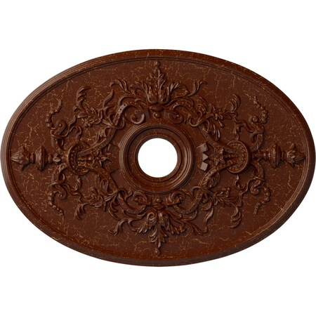 Alexa Ceiling Medallion (Fits Canopies Up To 5 5/8), 30 3/4W X 21 1/4H X 3 7/8ID X 1 5/8P